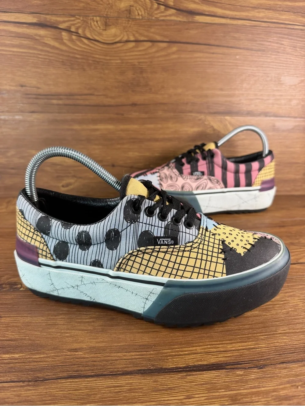 VANS x The Nightmare Before Christmas Sally Era Stacked Womens Shoes Size 8